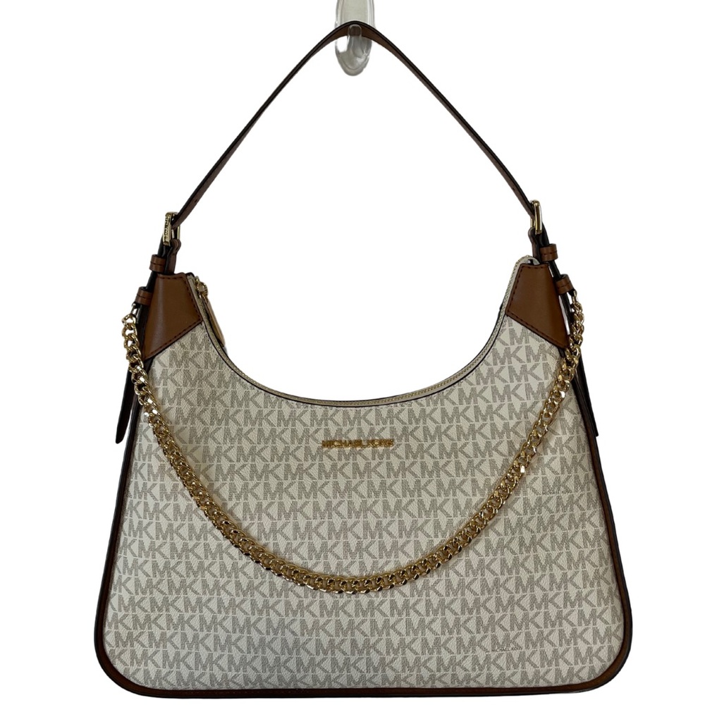 Michael Kors Wilma Large Leather Shoulder Bag